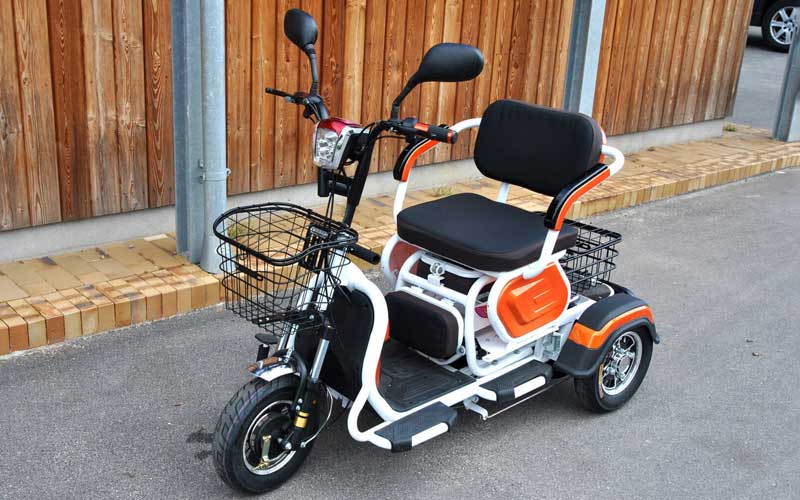 El-scooter fra Carper