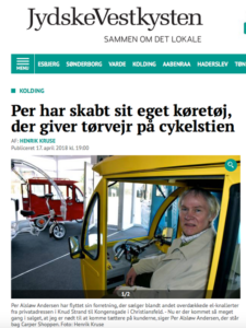 Artikel om CARPER i Jyske vestkysten